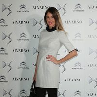 Fiona Ferrer en el front row del desfile de Alvarno otoño/invierno 2013/2014