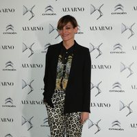 Laura Ponte en el front row del desfile de Alvarno otoño/invierno 2013/2014