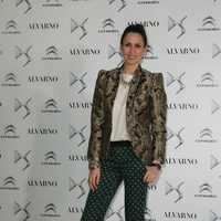 Lola Marceli en el front row del desfile de Alvarno otoño/invierno 2013/2014