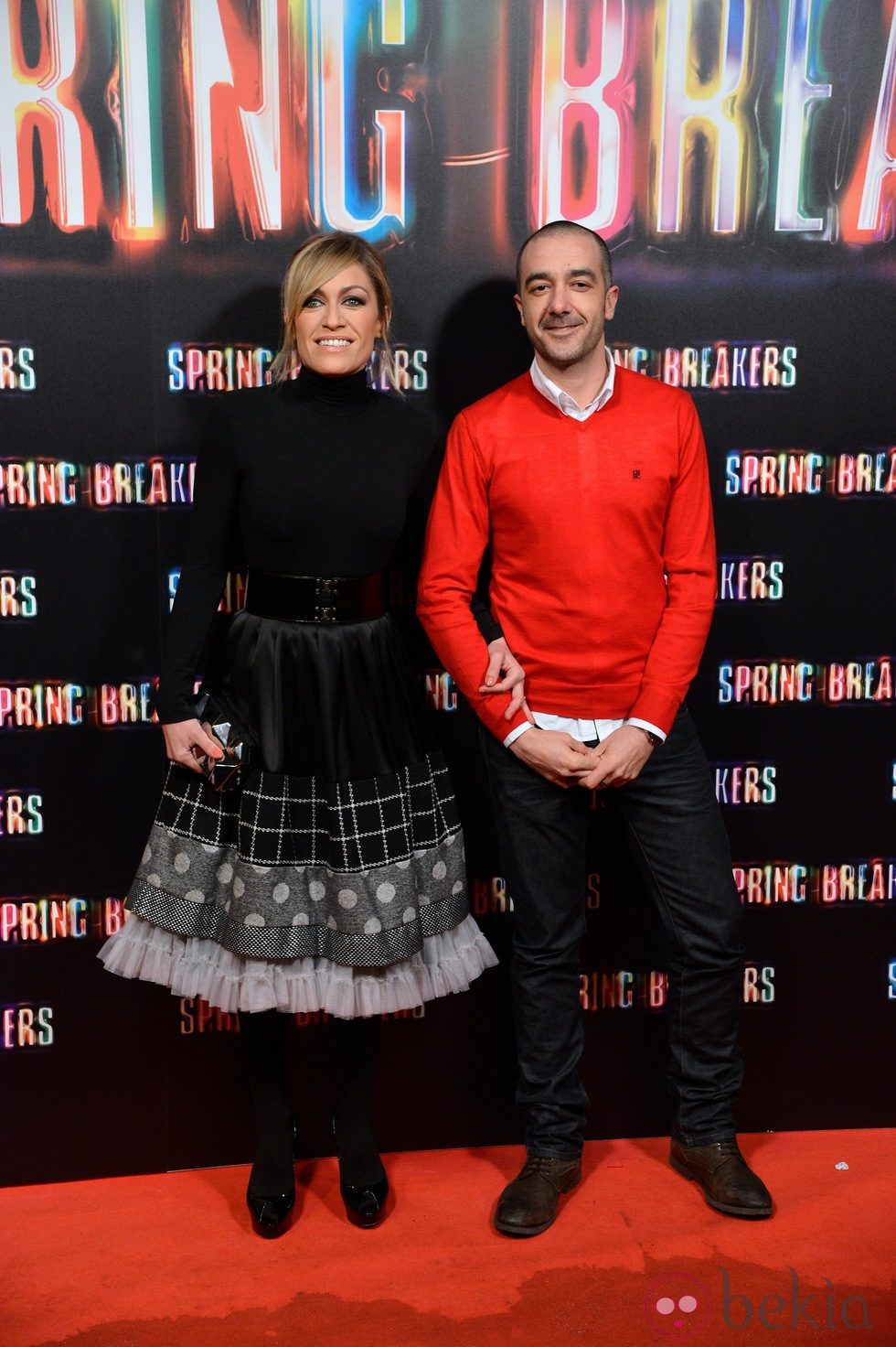 Luján Argüelles en el estreno de 'Spring Breakers' en Madrid