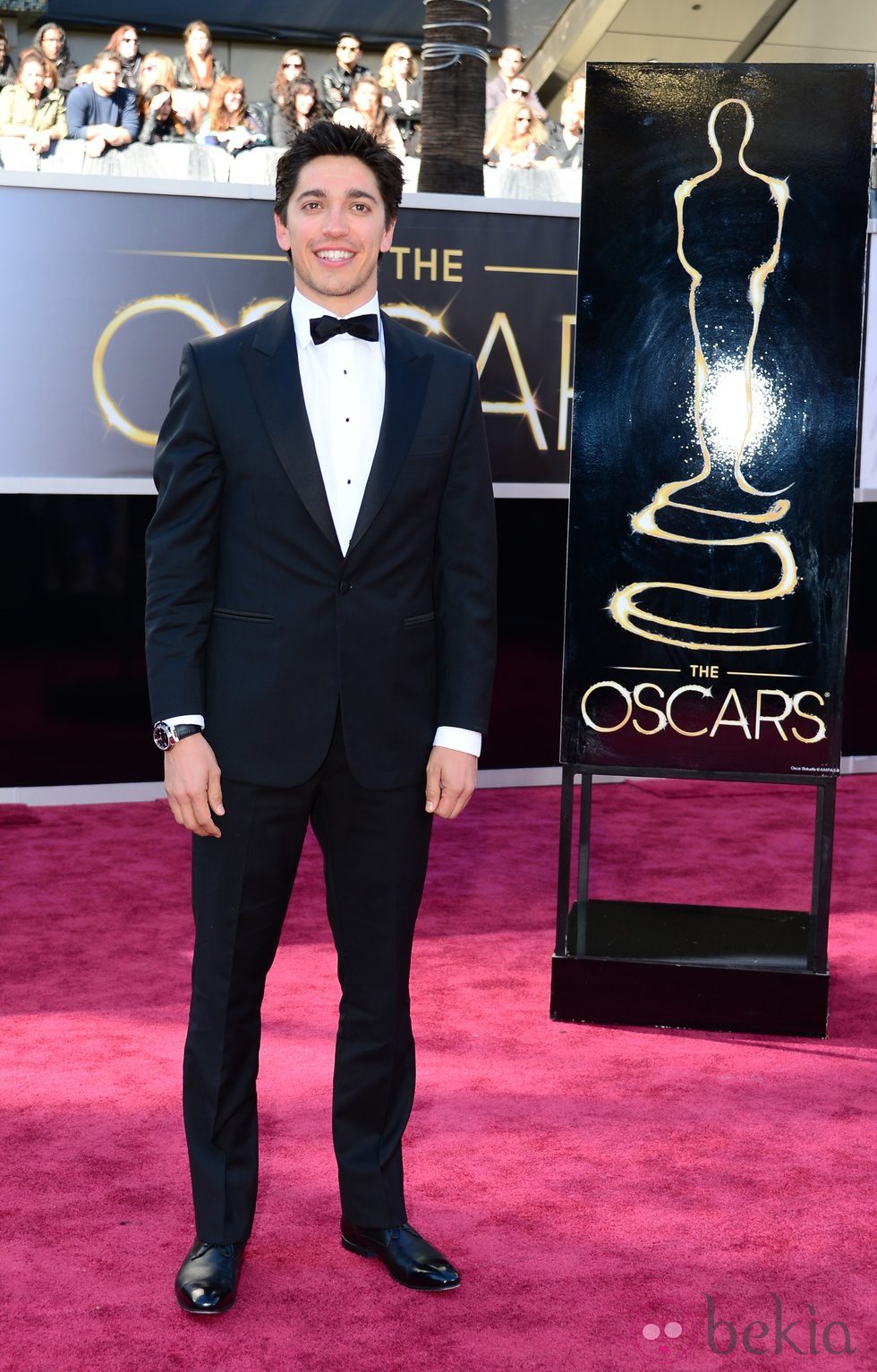 Yan England en la alfombra roja de los Oscar 2013