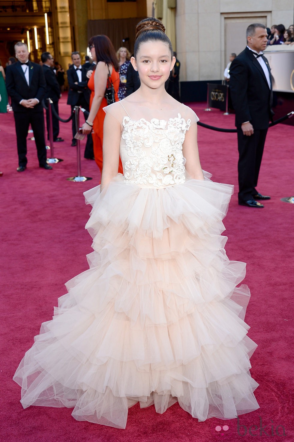 Fatima Ptacek en los Oscar 2013