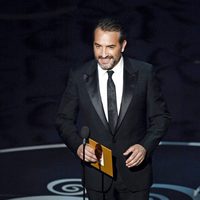 Jean Dujardin en la gala de los Oscar 2013