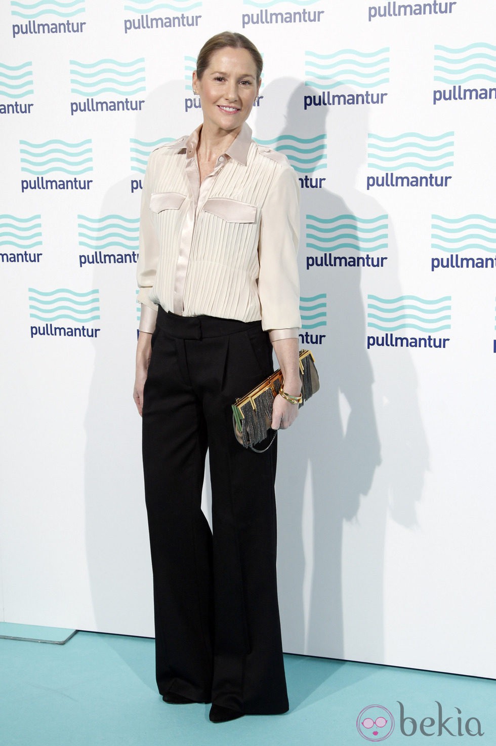 Fiona Ferrer en la fiesta Blue Night de Pullmantur