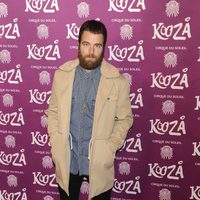 Carlos Francino en el estreno de "Kooza"