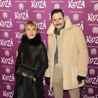 Antonia San Juan en el estreno de "Kooza"