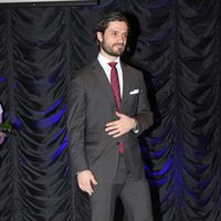 Carlos Felipe de Suecia en la Swedish White Guide Gala