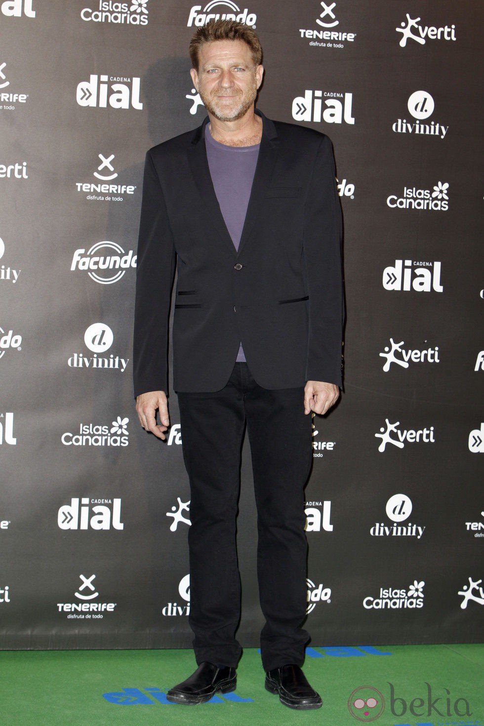 Juanjo Artero en los premios Cadena Dial 2012