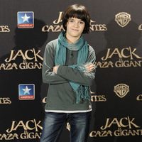 Daniel Avilés en el estreno de 'Jack el caza gigantes'