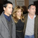 Alejo Sauras y Reyes Monforte en la misa funeral en memoria de Pepe Sancho