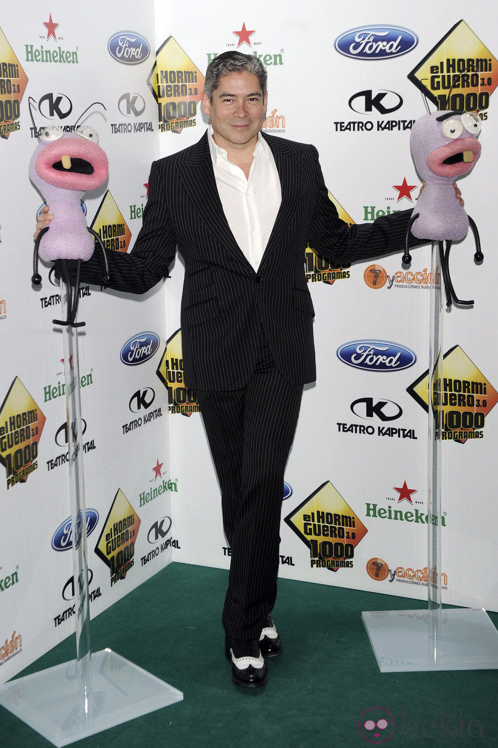 Boris Izaguirre en la celebración de los 1000 programas de 'El Hormiguero'