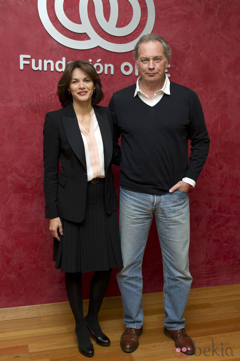 Bertín Osborne y Fabiola Martínez