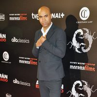 Santiago Zannou en el estreno de 'Alacrán enamorado' en Madrid