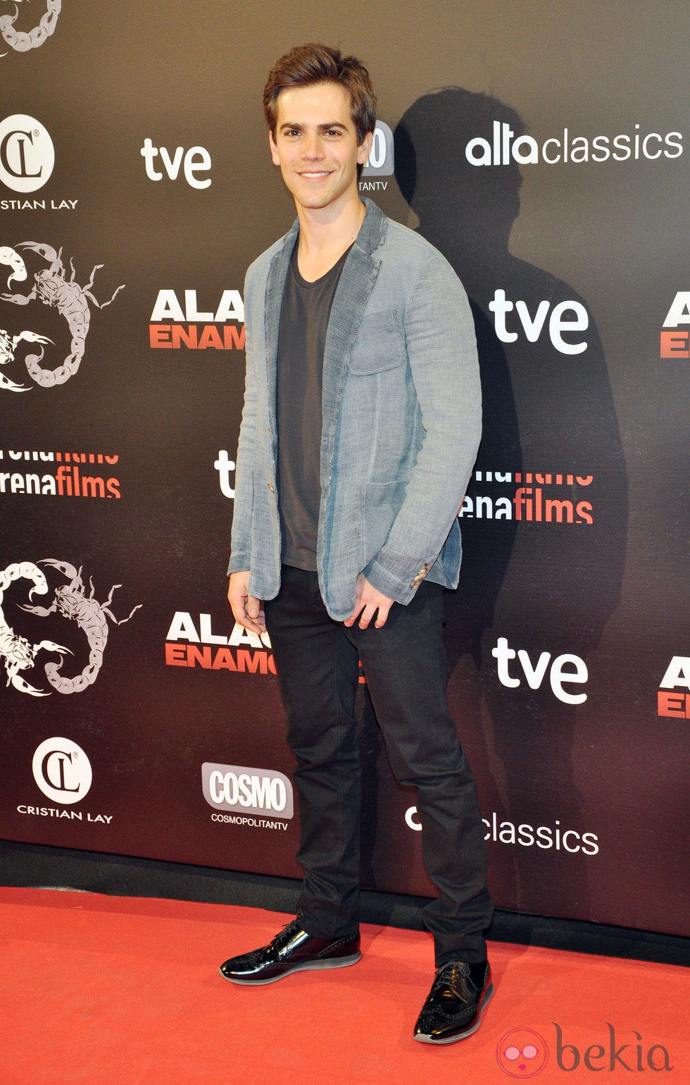 Marc Clotet en el estreno de 'Alacrán enamorado' en Madrid