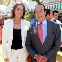 Curro Romero y Carmen Tello en la Feria de Abril 2013