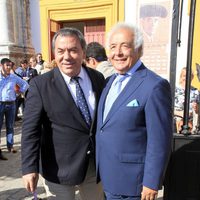 Antonio Romero y Rafael Ruiz, Los del Río disfrutan de los toros de la Feria de Abril 2013