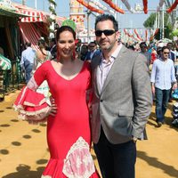 Chayo Mohedano y Andrés Fernández en la Feria de Abril 2013