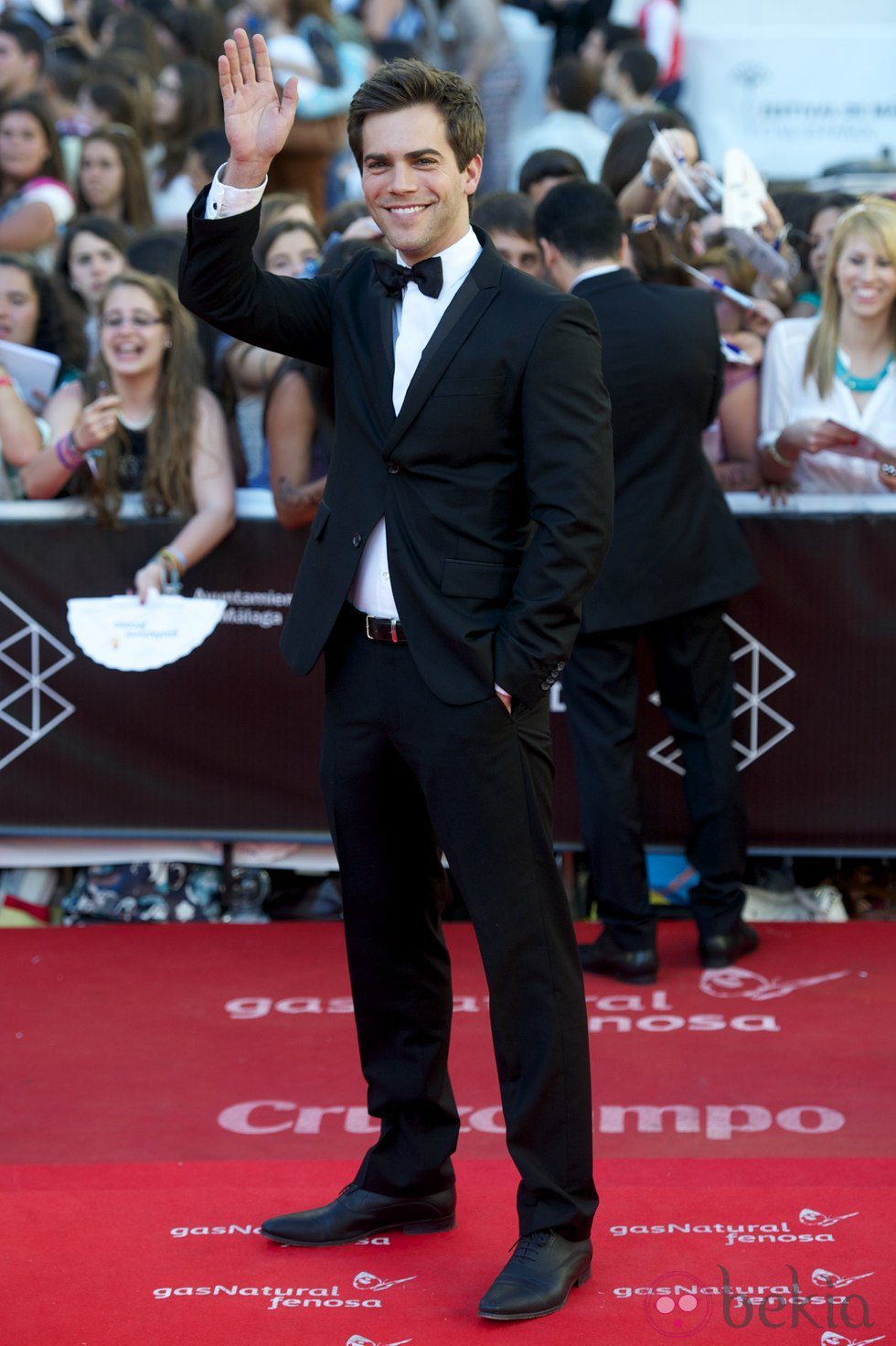 Marc Clotet en la clausura del 16 Festival de Málaga