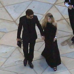 Avril Lavigne en la boda de Kim Kardashian