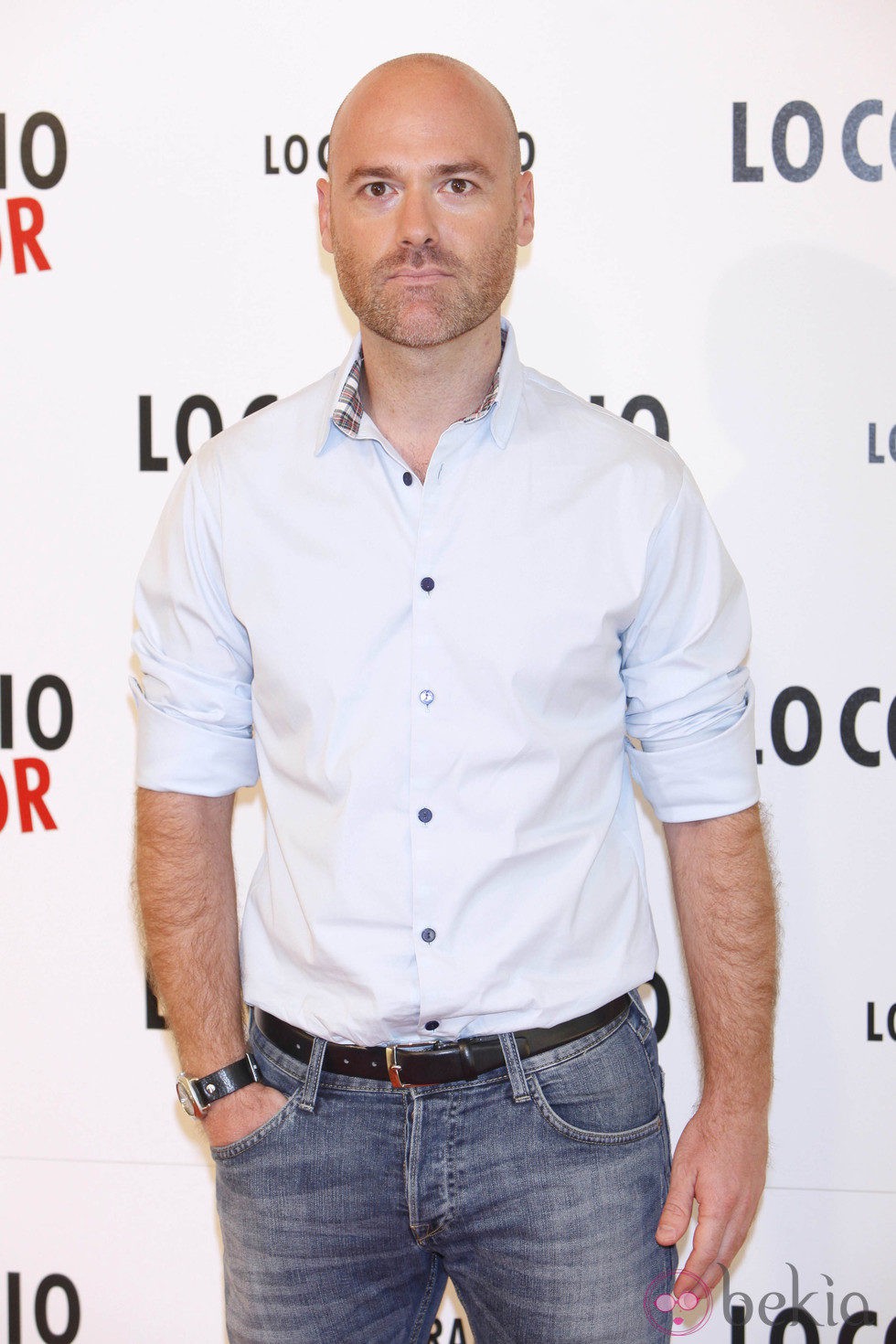 Vicente Villanueva en la presentación de 'Lo contrario al amor'