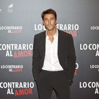 Rubén Sanz en el estreno de 'Lo contrario al amor' en Madrid