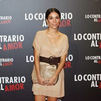 Itziar Miranda en el estreno de 'Lo contrario al amor' en Madrid