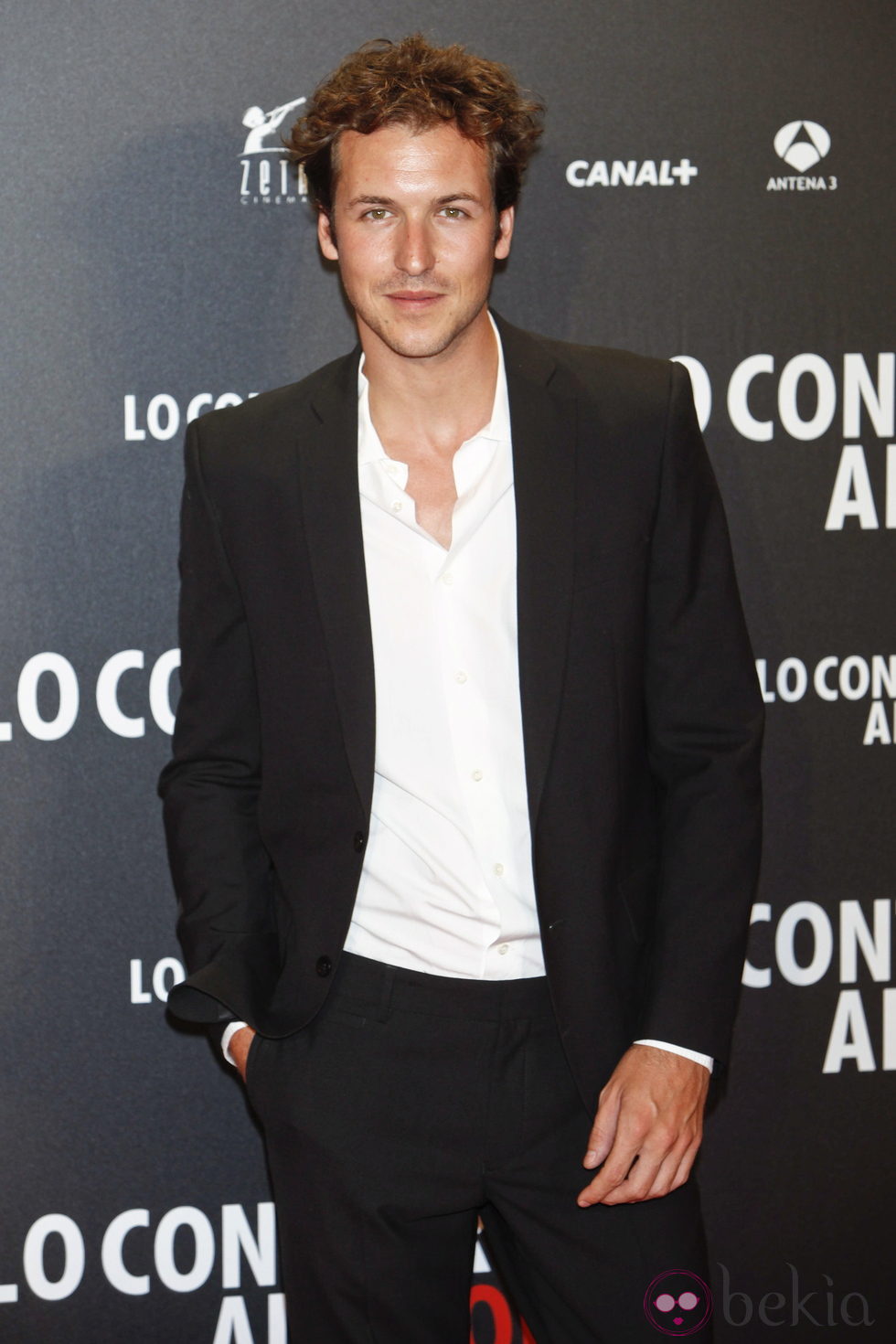 Jorge Suquet en el estreno de 'Lo contrario al amor' en Madrid
