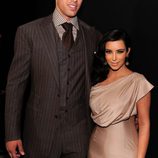 Kim Kardashian y Kris Humphries en su fiesta de recién casados en Nueva York