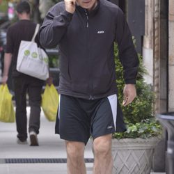 Alec Baldwin practica deporte por las calles de Nueva York