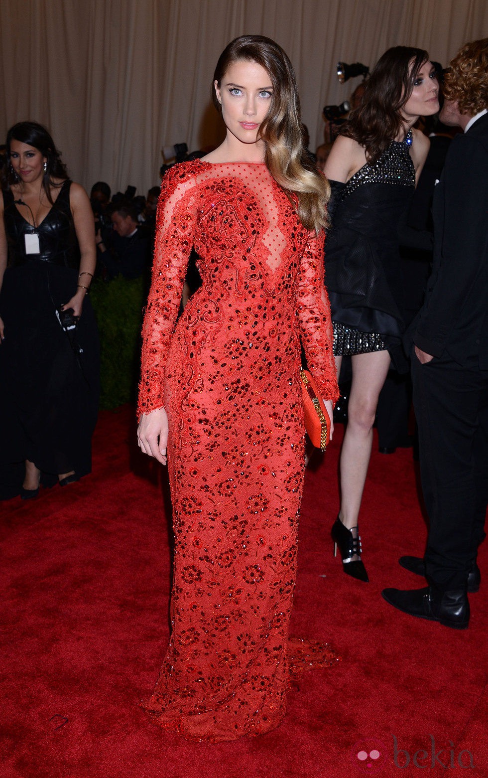 Amber Heard en la Gala del MET 2013