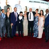 Michelle Rodriguez, Justin Lin, Elsa Pataky y el reparto de 'Fast&Furious 6' en Londres