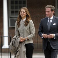 La Princesa Magdalena de Suecia y Chris O'Neill visitan Castle Clinton National Monument