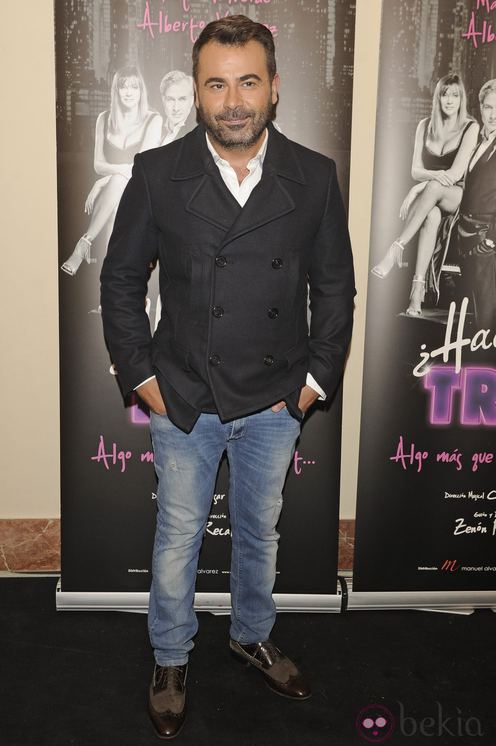 Jorge Javier Vázquez en el estreno de '¿Hacemos un trío?'