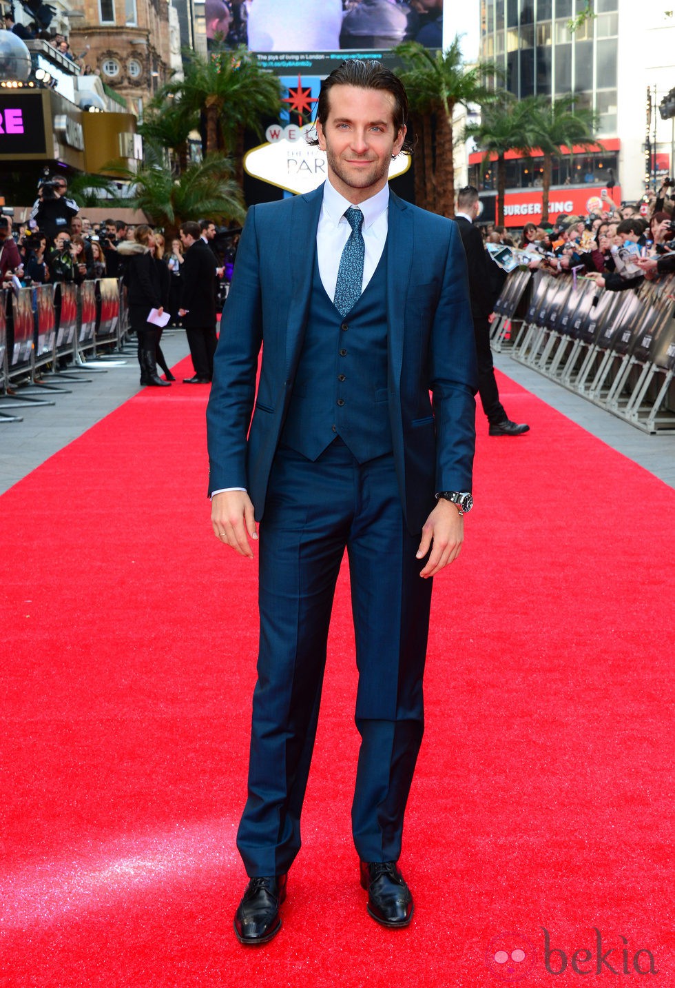 Bradley Cooper en el estreno de 'R3sacón' en Londres