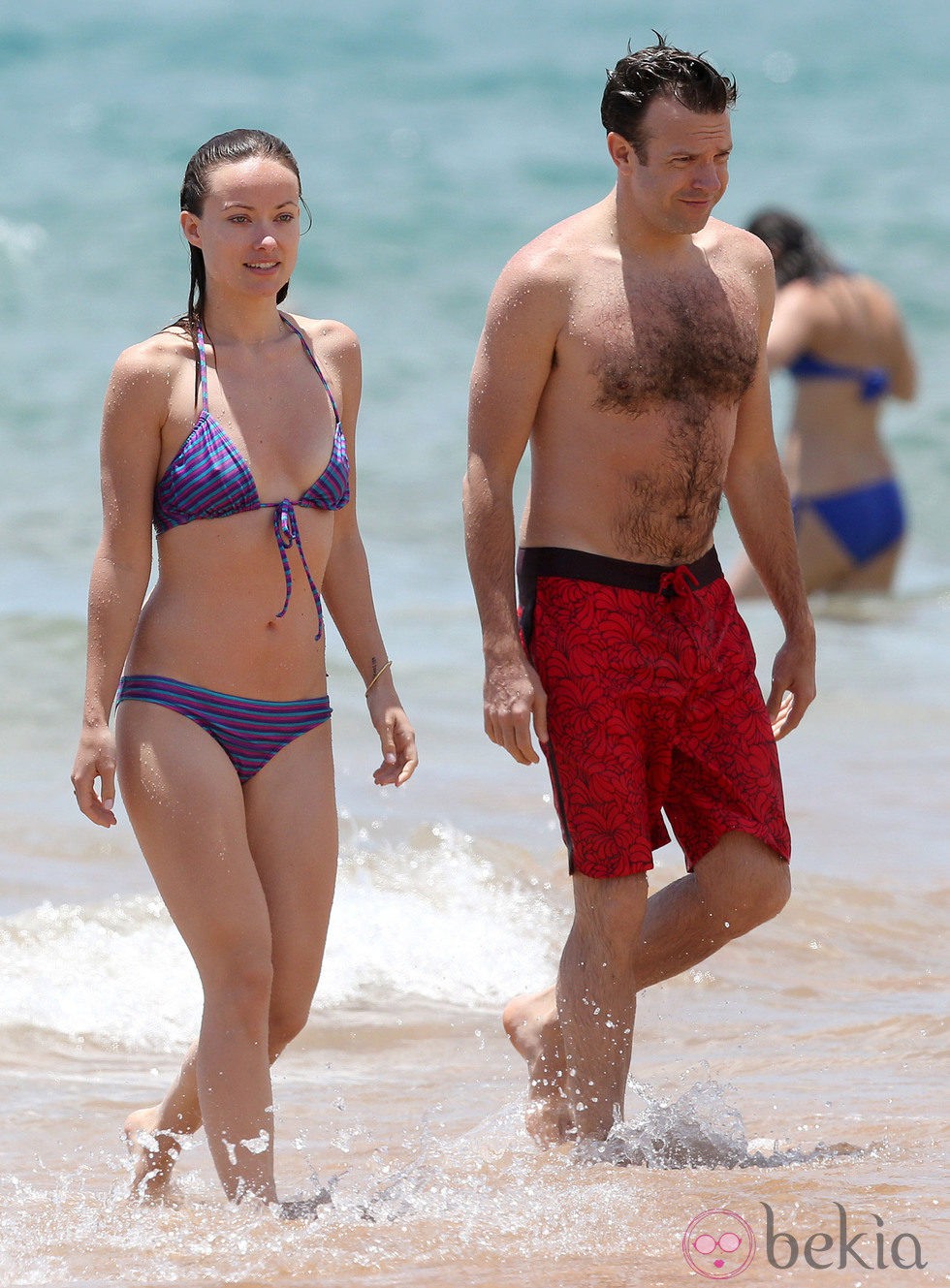 Olivia Wilde y Jason Sudeikis en una escapada romántica a Maui 