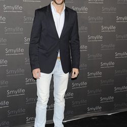 Jose Lamuño en el tercer aniversario de una clínica dental en Madrid