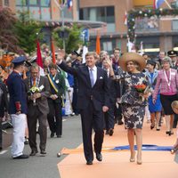 Guillermo Alejandro y Máxima de Holanda en Utrecht