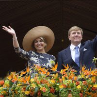 Guillermo Alejandro y Máxima de Holanda en Utrecht un mes después de la coronación
