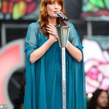 Florence Welch en The Sound of Change Live en el Twickenham Stadium de Londres