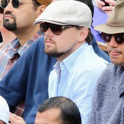 Leonardo DiCaprio en Roland Garros 2013