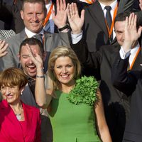 Los Reyes Guillermo Alejandro y Máxima de Holanda en Alemania
