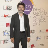 Roberto Enríquez en la alfombra roja de los Premios Unión de Actores 2012