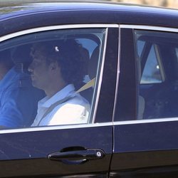David Bisbal en la guardería de su hija Ella