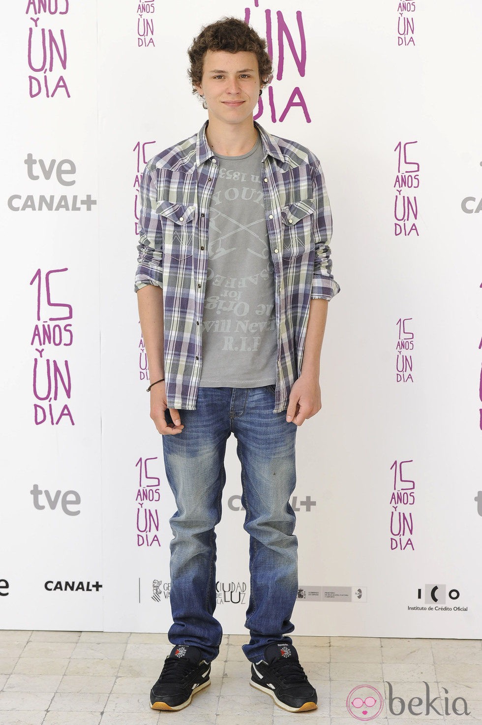 Arón Piper en la presentación de '15 años y un día'