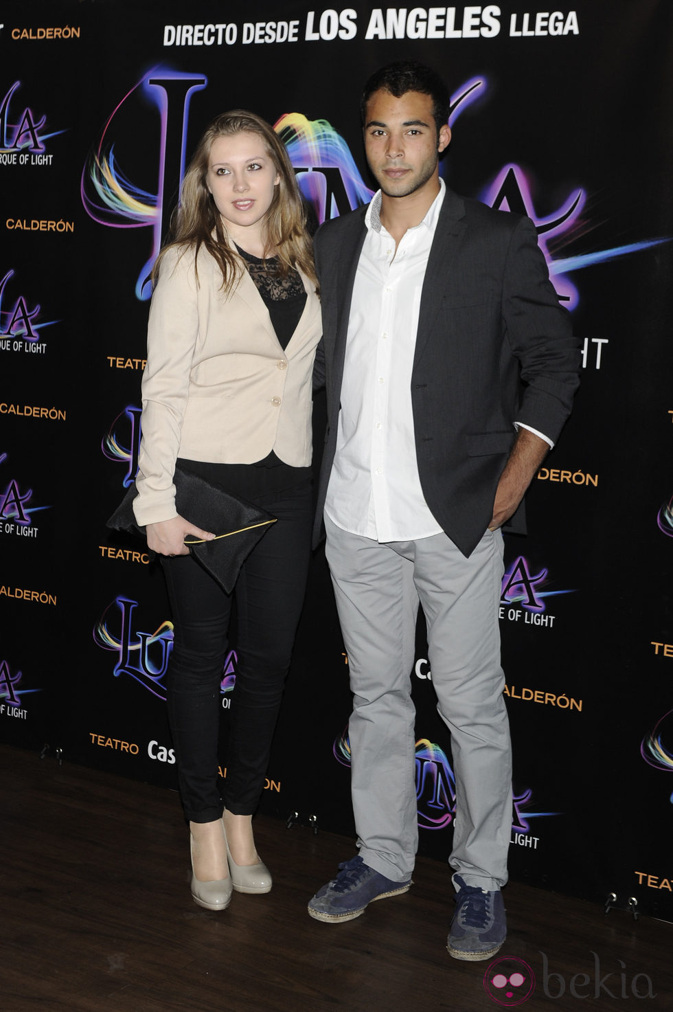 Nasser Saleh en el estreno de 'Luma: Cirque of Light'