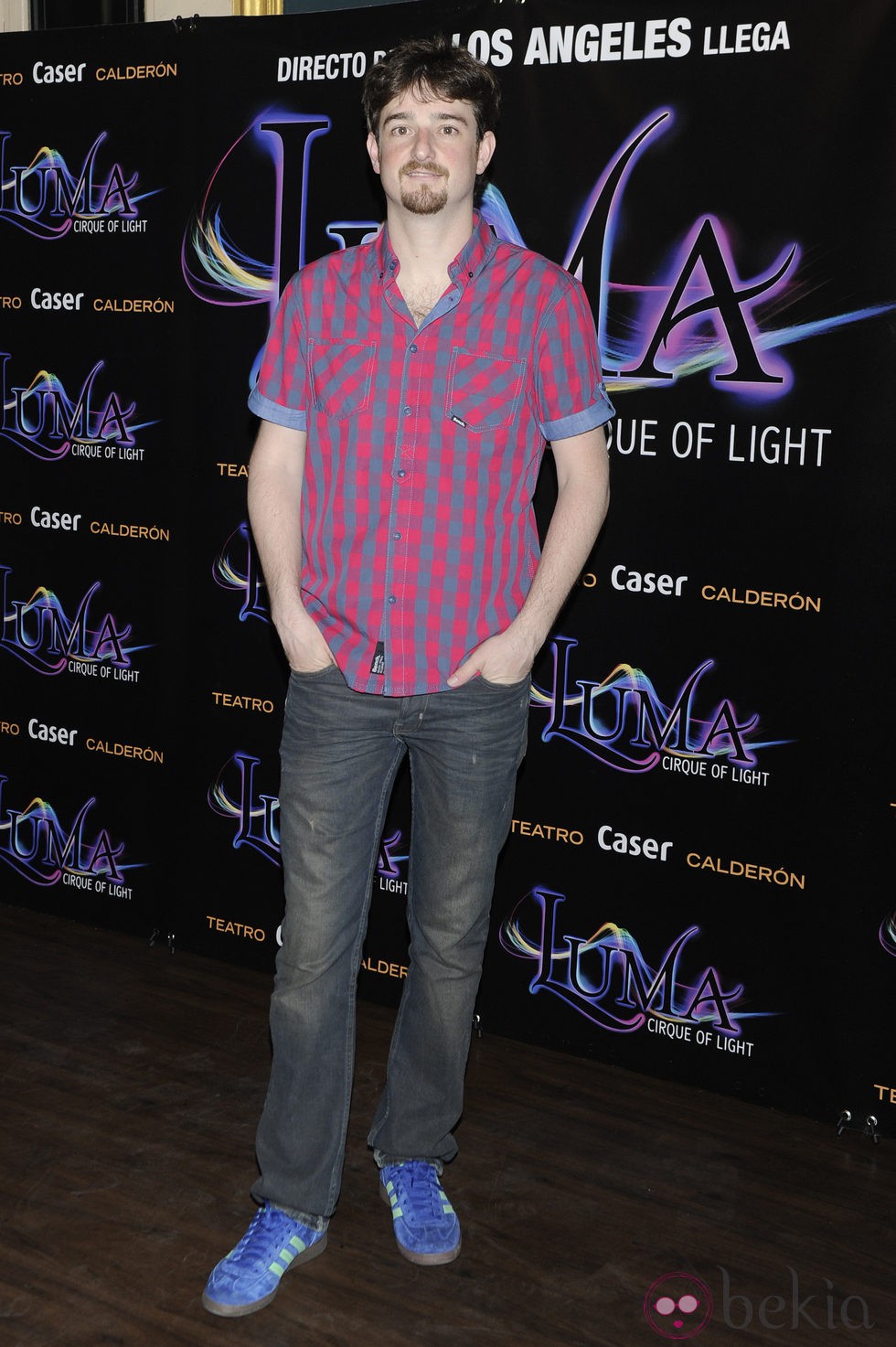 Gorka Otxoa en el estreno de 'Luma: Cirque of Light'