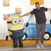 Florentino Fernández promocionando 'Gru, mi villano favorito 2' en Madrid