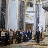 La Familia Real en la misa conmemorativa del centenario del nacimiento del Conde de Barcelona
