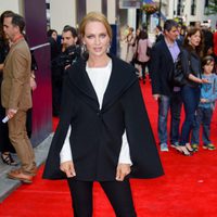 Uma Thurman en el estreno del musical de 'Charlie y la Fábrica de Chocolate' en Londres