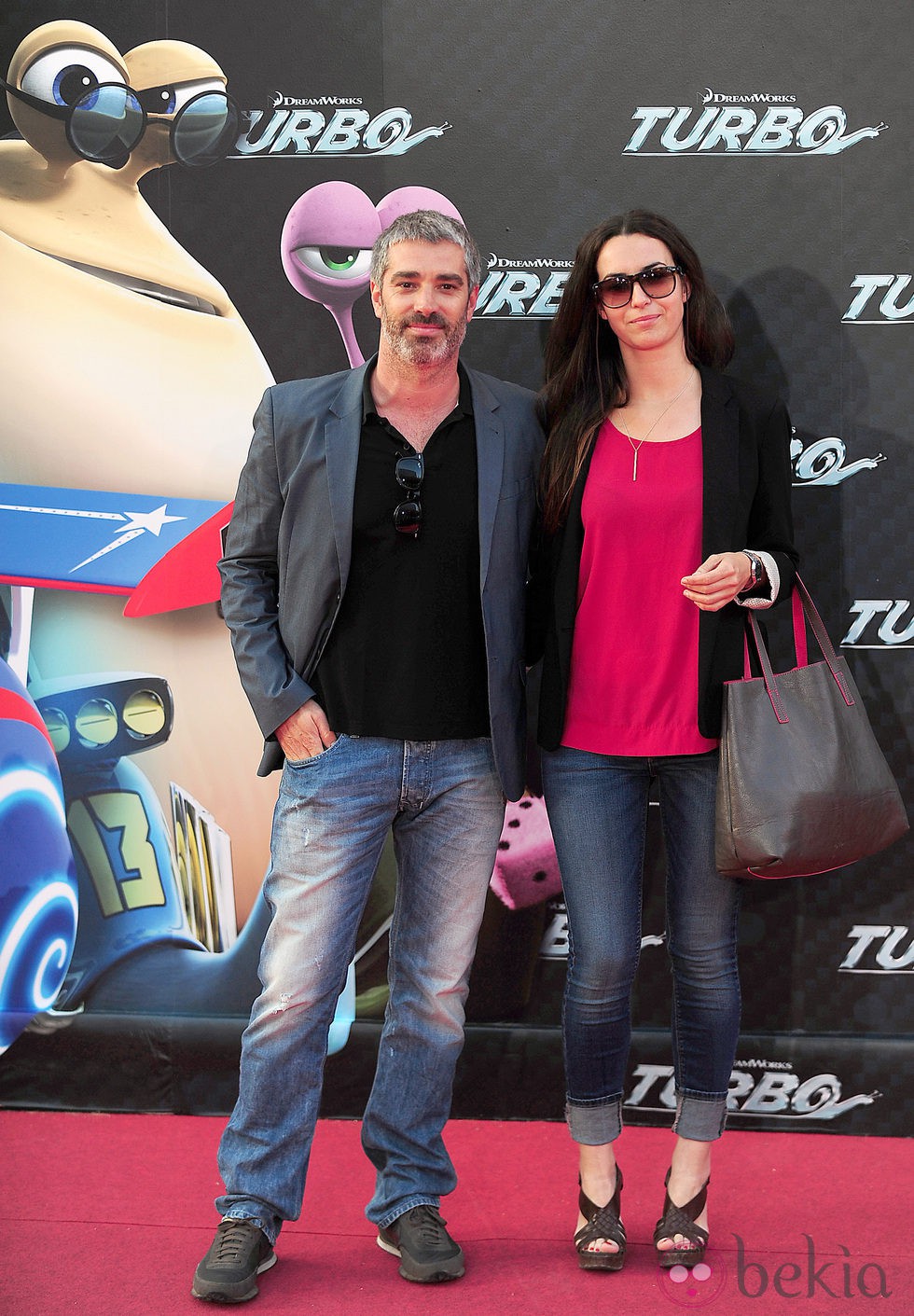Adrià Collado en la presentación de 'Turbo' en Barcelona